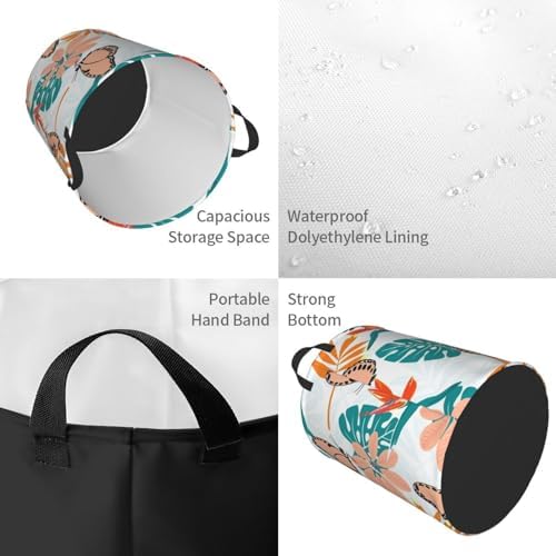 Collapsible Laundry Hamper with Handles