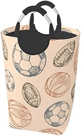 Football Foldable Laundry Hamper