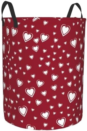 Collapsible Laundry Hamper with Handles for Home Storage