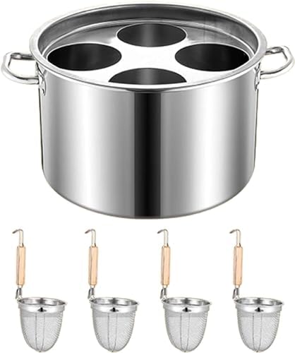 High-Quality Commercial Pasta Pot - Stainless Steel Strainer Insert Durable Versatile