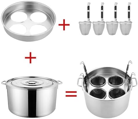ZIXIAOS 345 Holes Pasta Cooker Set
