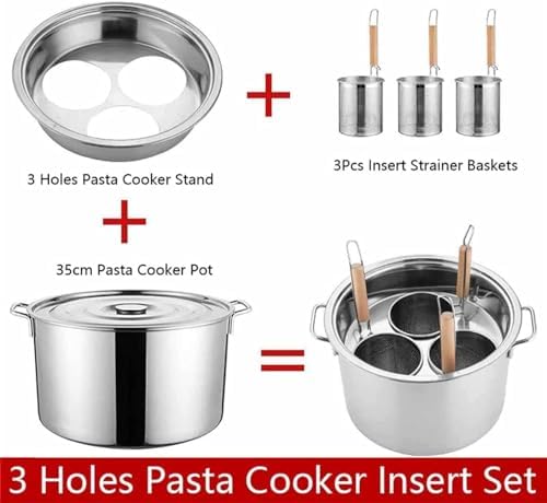Stainless Steel Pasta Cooker Perfect for Home Kitchen