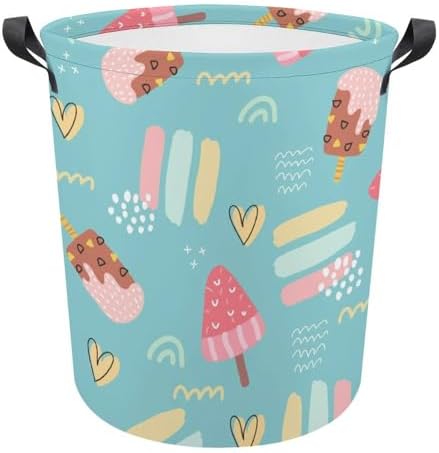 Summer Fun Ice Cream Laundry Hamper