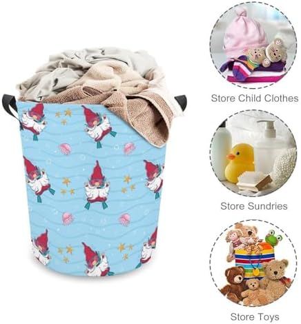 Cartoon Diving Laundry Basket