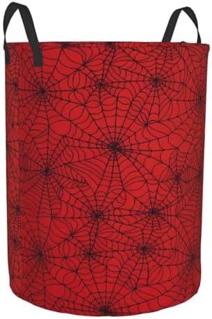 Red Spider Web Multi-functional Laundry Basket