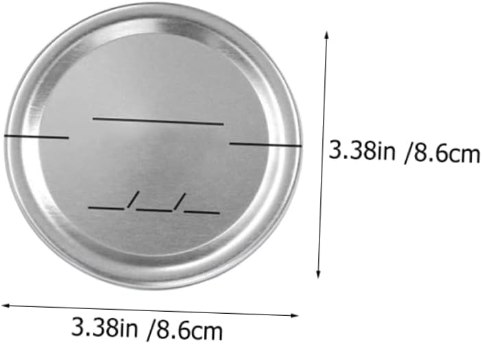 30 Mason Jar Lids Set Elegant Canning Covers for Your Mason Jars