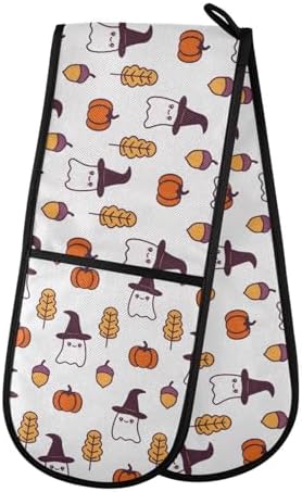 Susiyo Double Oven Mitts Heat-Resistant Potholder for Kitchen BBQ Microwave Use