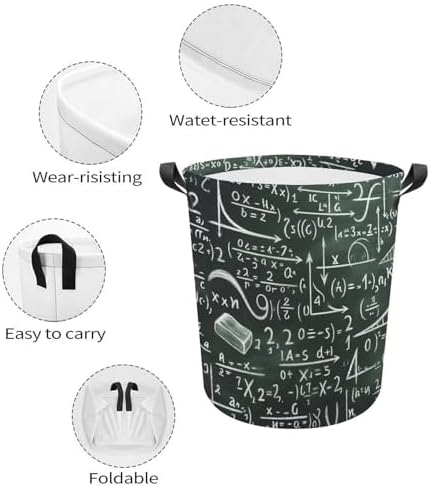 Maths Equation Vintage Laundry Baskets