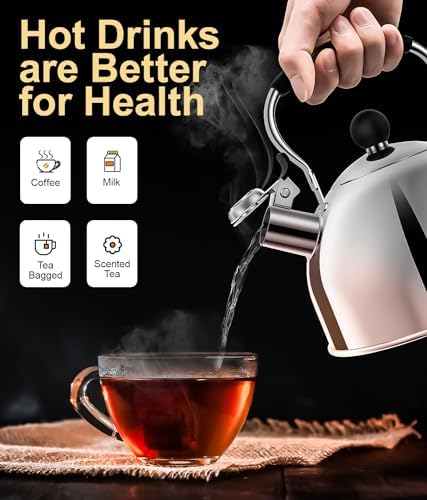 Whistling 2-Quart Tea Kettle