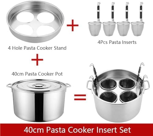Ergonomic Multipot Pasta Steamer