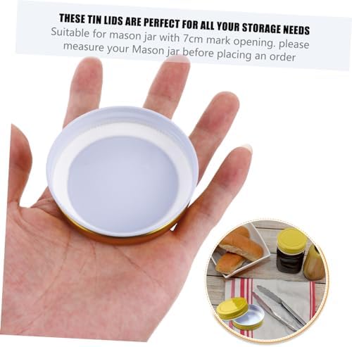 PrettyZoom 12-Piece Mason Jar Lids Protecting Your Jars