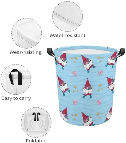 Cartoon Diving Laundry Basket