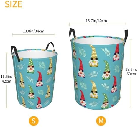 Gnomes Foldable Laundry Hamper