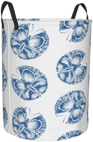 Stylish Butterfly Laundry Hamper for Collaborative Cleaning