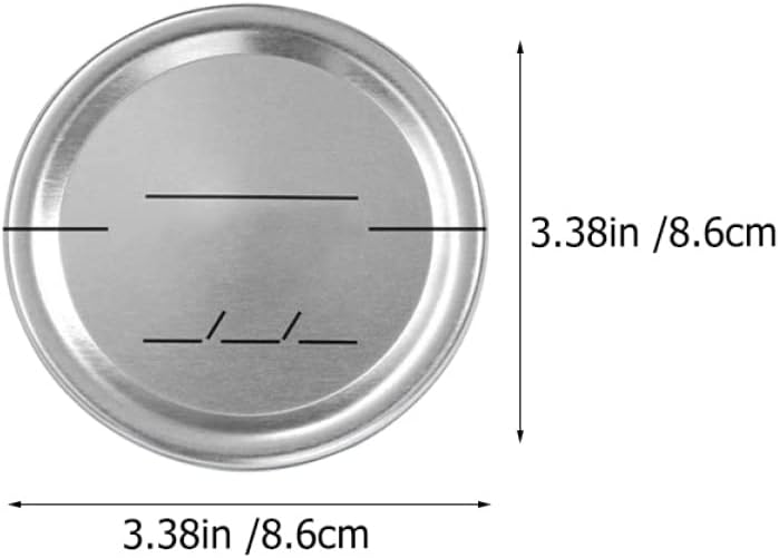 Sturdy Mason Jar Lids for Canning Home Use