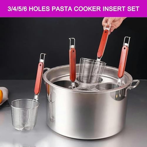 Stainless Steel Commercial Stock Pot Set with Pasta Insert