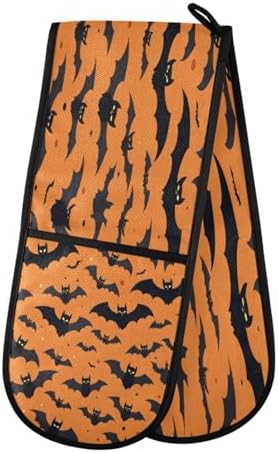 Premium Heat-Resistant Halloween Oven Mitts