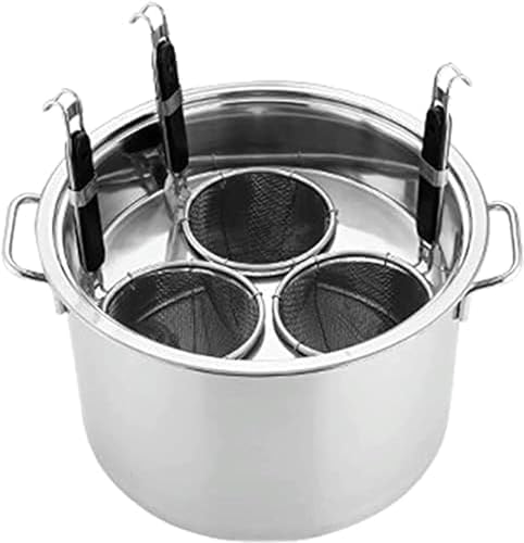 UNbit 201 Stainless Steel Pasta Cooker Set with Strainer Baskets