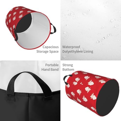 Eco-Friendly Foldable Laundry Hamper with Handles for Compact Storage