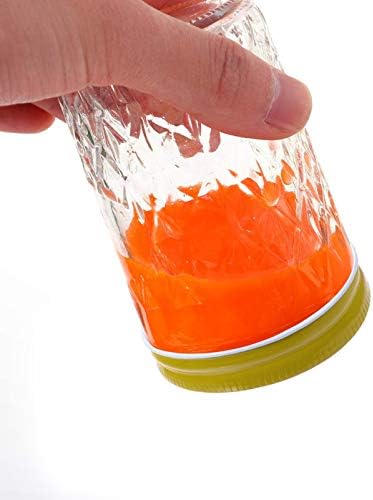12PCS Metal Jar lids for Mason Jars Leak Free Airtight