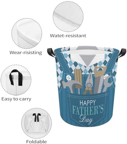 Meiko Cartoon Shirt Tools - Collapsible Laundry Basket for Home Kitchen