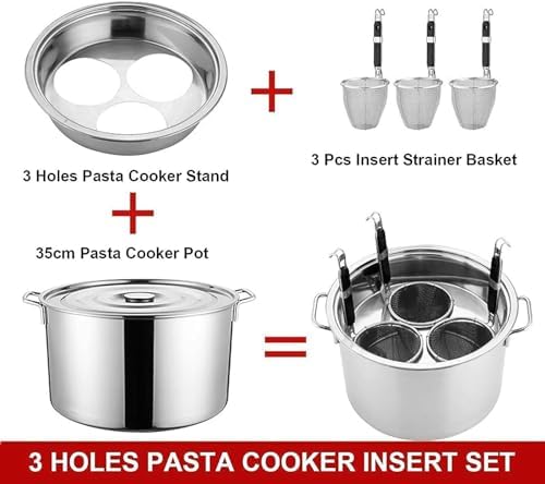 UNbit - Multifunctional Kitchen Picks Set - Stainless Steel Pasta Cooker More
