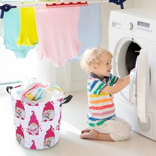 MEIKKO Collapsible Laundry Hamper for Family Storage