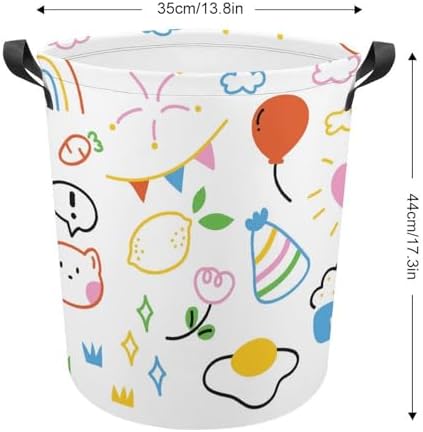 Cute Durable Animal Print Laundry Hamper