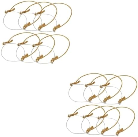STOBAZA 6-Piece Mason Jar Hangers Aluminum Rugged Durable