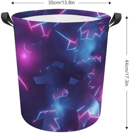 MEIKKO Retro video game laundry hamper with easy carry handles