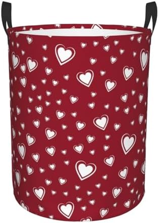 Collapsible Laundry Hamper with Handles for Home Storage