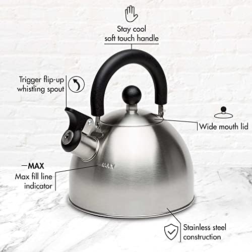 The Beloved 15-Quart Primula Stewart Whistling Kettle