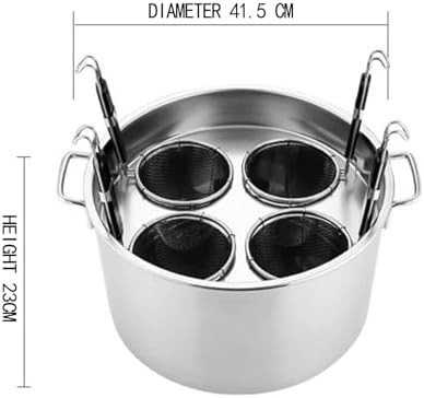 ZIXIAOS 345 Holes Pasta Cooker Set