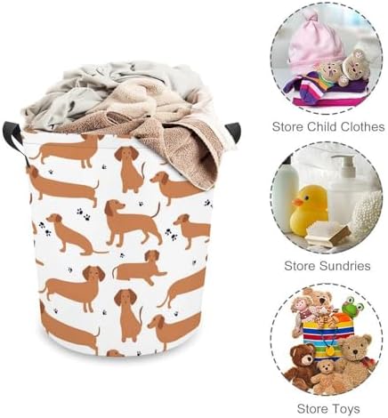 German Badger Waterproof Storage Basket for Kids Home