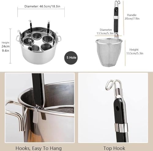 Warm and Practical Pasta Cooker Set