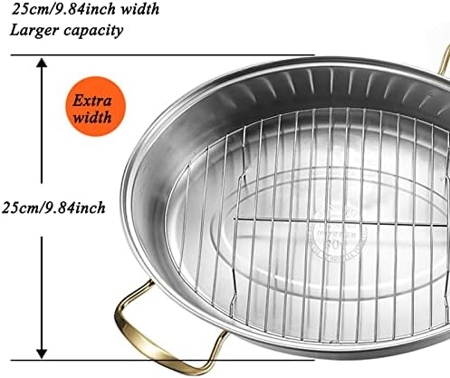 Stainless Steel Fish SteamerRoasting Pan