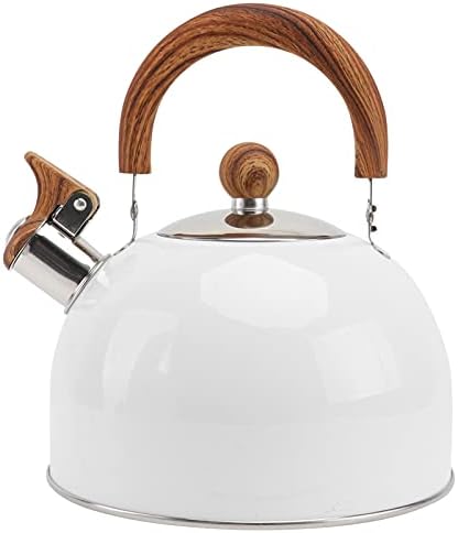 Ergonomic Whistling Tea Kettle with Handle for Easy Use