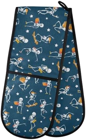 Double Oven Mitt Set for Kitchenabinet Use