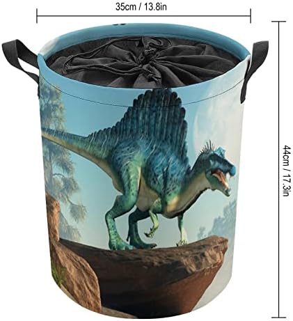 3D Spinosaurus Laundry Hamper Powerful Capacity Perfect for Home Storage