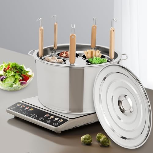 5 Holes Stainless Steel Commercial Pasta Pot