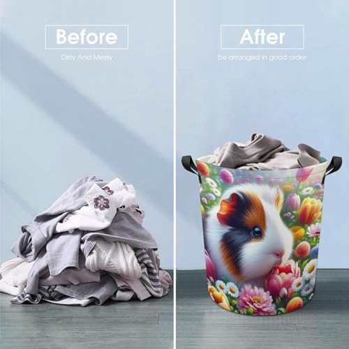 Meiko Guinea Pig Cute Laundry Hamper
