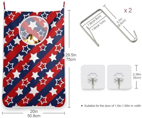 Tatenale Hanging Laundry Hamper Over Door