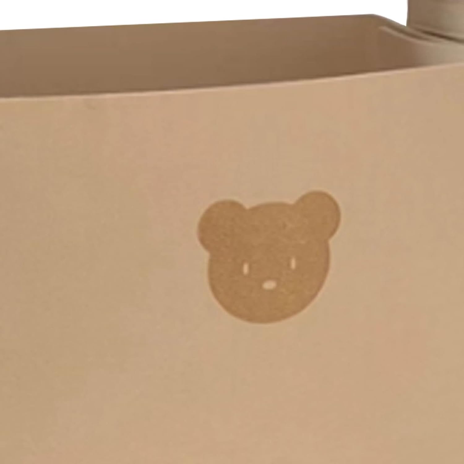 Felt Bear Storage Basket for Home