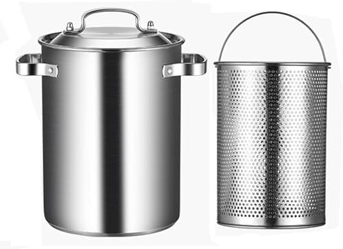 UNbit 4L Asparagus Steamer Pasta Pot with Lid