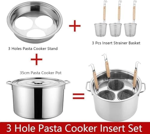 Ultimate Pasta Pot with Strainer Basket