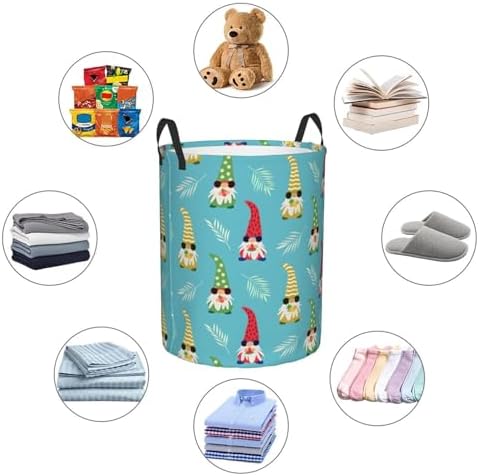 Gnomes Foldable Laundry Hamper