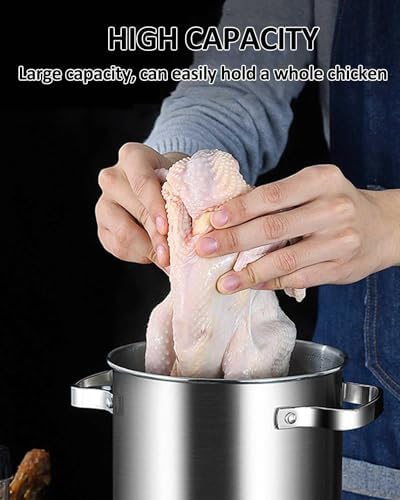 UNbit Pasta Pots Asparagus Steamer Pot 5L 304 Stainless Steel
