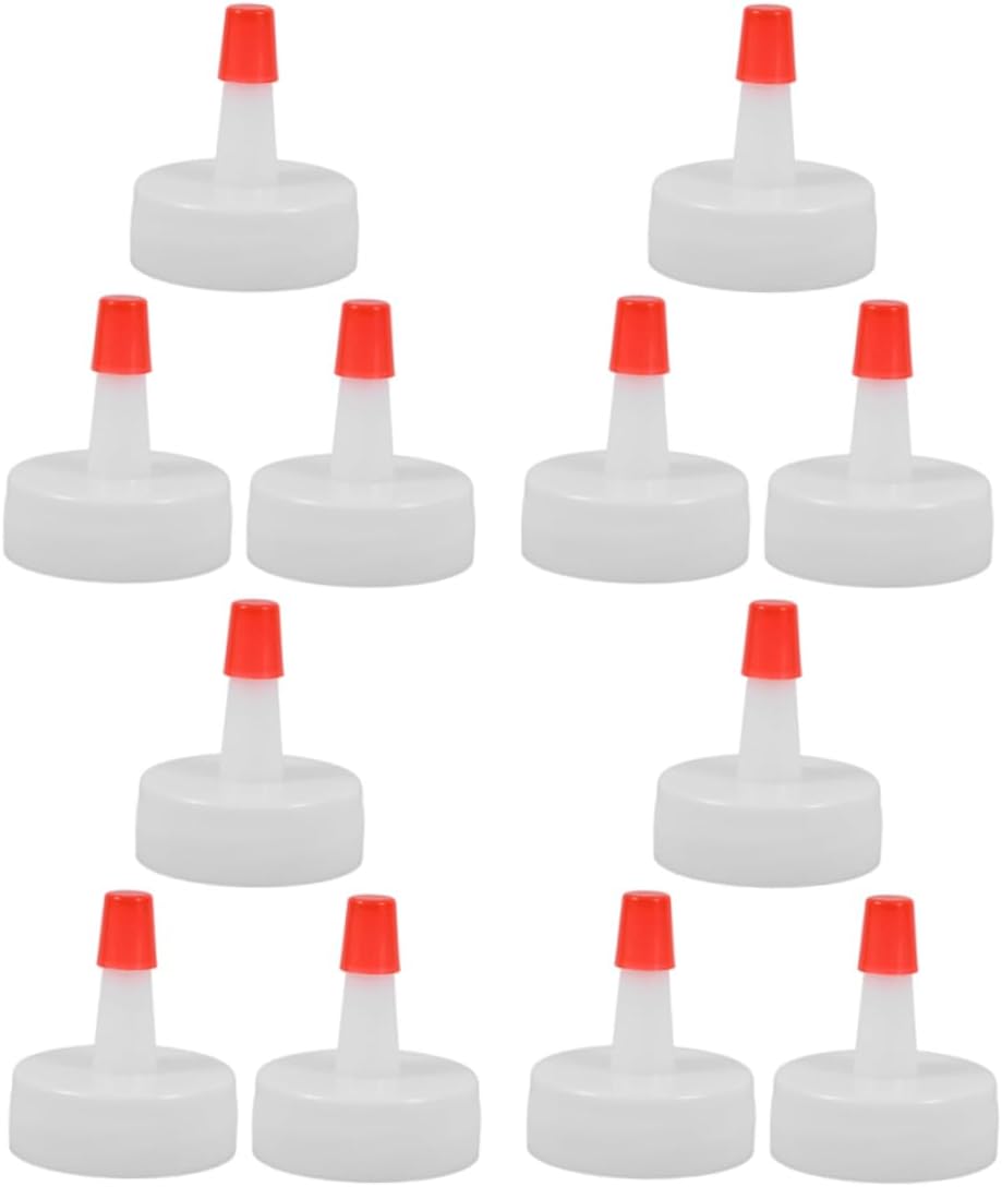 CIYODO Plastic Replacement Bottle Caps for Soda Squeeze Bottles