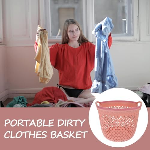 Alipis Foldable Laundry Basket with Carry Handles