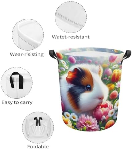 Meiko Guinea Pig Cute Laundry Hamper
